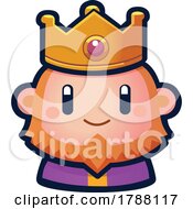 Poster, Art Print Of Happy King Icon