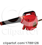 Poster, Art Print Of Red Leaf Blower