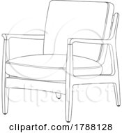 Poster, Art Print Of Black And White Chair