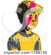 Poster, Art Print Of Bullied And Depressed Boy