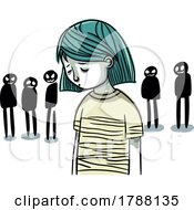 Poster, Art Print Of Bullied And Depressed Kid
