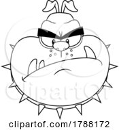 02/01/2023 - Cartoon Tough Bulldog Mascot