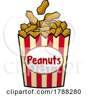 Poster, Art Print Of Cartoon Bag Of Peanuts