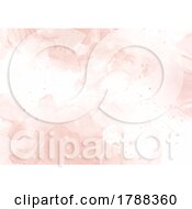 Poster, Art Print Of Pastel Pink Hand Painted Watercolour Background