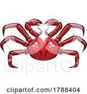 Red Crab by Vector Tradition SM