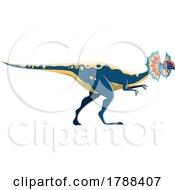 Poster, Art Print Of Dilophosaurus Dinosaur
