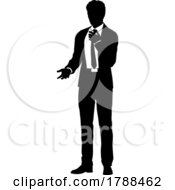Poster, Art Print Of Business People Man Silhouette Businessman