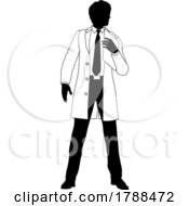 02/05/2023 - Scientist Engineer Inspector Man Silhouette Person