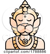 Indian Hindu God Hnuman Anjaneya