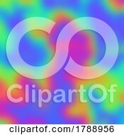 Poster, Art Print Of Abstract Background With A Gradient Heat Map Style Design