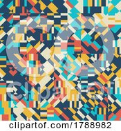 Poster, Art Print Of Retro Abstract Geometric Background Design