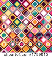 Poster, Art Print Of Abstract Geometric Style Background