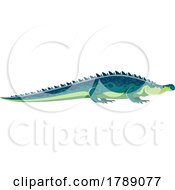 Poster, Art Print Of Sarcosushus Dinosaur