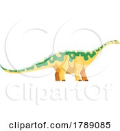 Poster, Art Print Of Opisthocoelicaudia Dinosaur