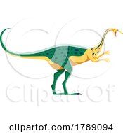 Elmisaurus Dinosaur by Vector Tradition SM