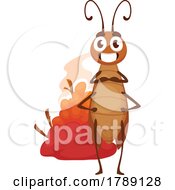 Poster, Art Print Of Cockroach With A Pile