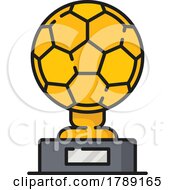 Poster, Art Print Of Soccer Trophy