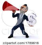 Poster, Art Print Of 3d Indian Business Man On A White Background