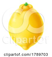 Poster, Art Print Of Lemon Fruit Cartoon Emoji Icon