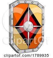 Cartoon Viking Shield