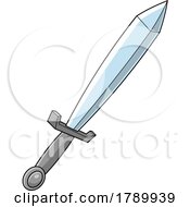 Cartoon Viking Sword Weapon