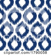 Poster, Art Print Of Abstract Ikat Style Pattern Background