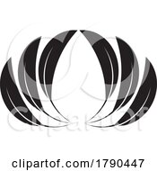 Black And White Feather Logo