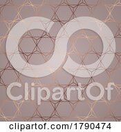 Poster, Art Print Of Abstract Pattern Background In Rose Gold Colours