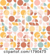 Abstract Scandi Style Pattern Background