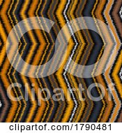 Poster, Art Print Of Ikat Ethnic Styled Pattern Background