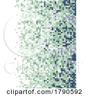 Poster, Art Print Of Abstract Pixel Style Cover Design