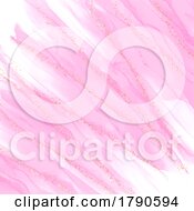 03/23/2023 - Abstract Hand Painted Alcohol Ink Background With Gold Glitter