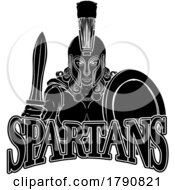 Poster, Art Print Of Spartan Trojan Female Warrior Gladiator Woman