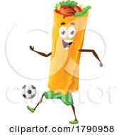 Burrito Playing Soccer