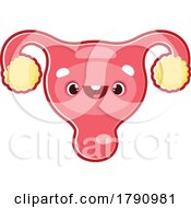 Poster, Art Print Of Human Uterus Mascot