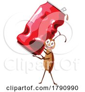 Cockroach Carrying A Soda Can