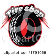 Poster, Art Print Of Tire Shop Logo Design