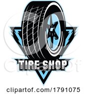 Poster, Art Print Of Tire Shop Logo Design