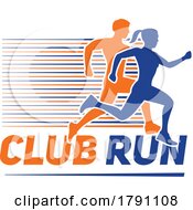 Poster, Art Print Of Running Club Design