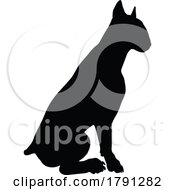Poster, Art Print Of Dog Silhouette Pet Animal