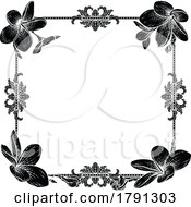 Poster, Art Print Of Plumeria Tropical Flower Invite