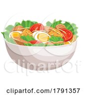 Poster, Art Print Of Chicken Caesar Salad