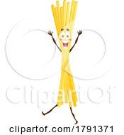 Bucatini Noodles Mascot