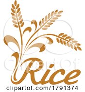 Poster, Art Print Of Rice Design