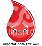 Poster, Art Print Of Blood Drop Mascot