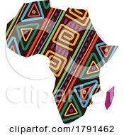 Poster, Art Print Of African Map