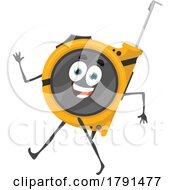 Measuring Tape Mascot by Vector Tradition SM