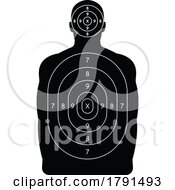 Poster, Art Print Of Shooting Target Range Practice Silhouette