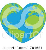 Poster, Art Print Of Earth Day Heart