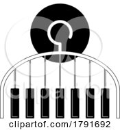 Poster, Art Print Of Musical Keyboard Icon